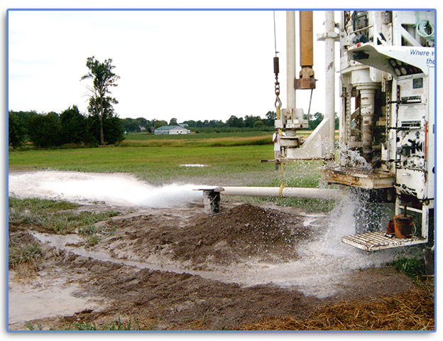 Developing a new agricultural supply well