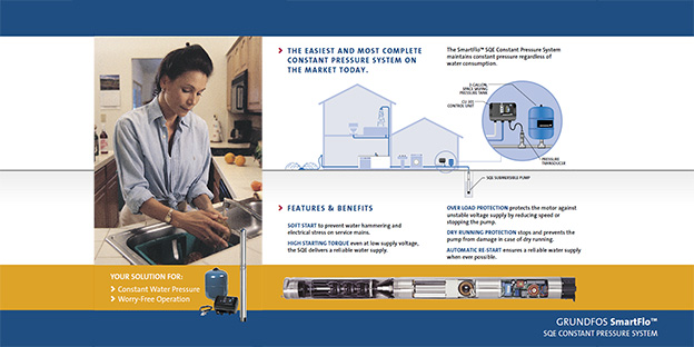 Constant pressure pump system