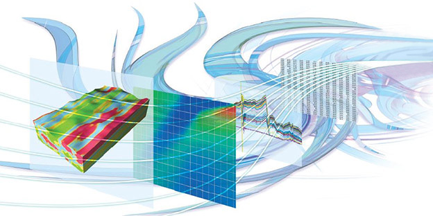 Flow profiling equipment in use