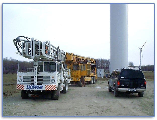 Industrial well construction