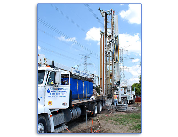 Commercial well site work