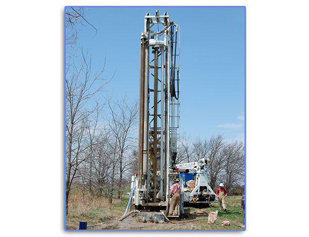 High-flow municipal well development